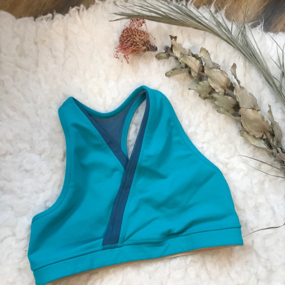 Lululemon Teal Bra size 6 - Picture 2 of 5